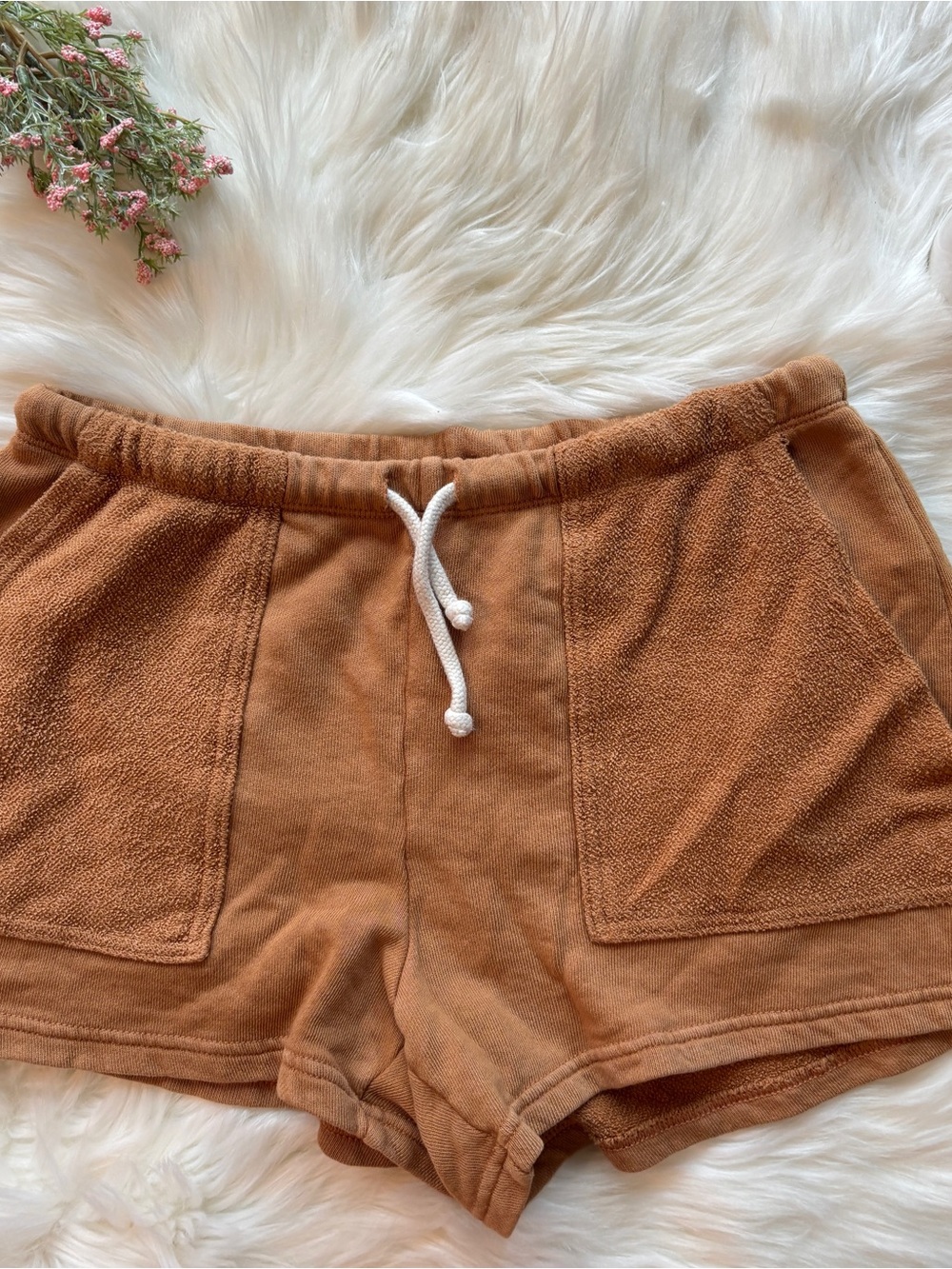 Aerie Terrycloth Knit Lounge Shorts
